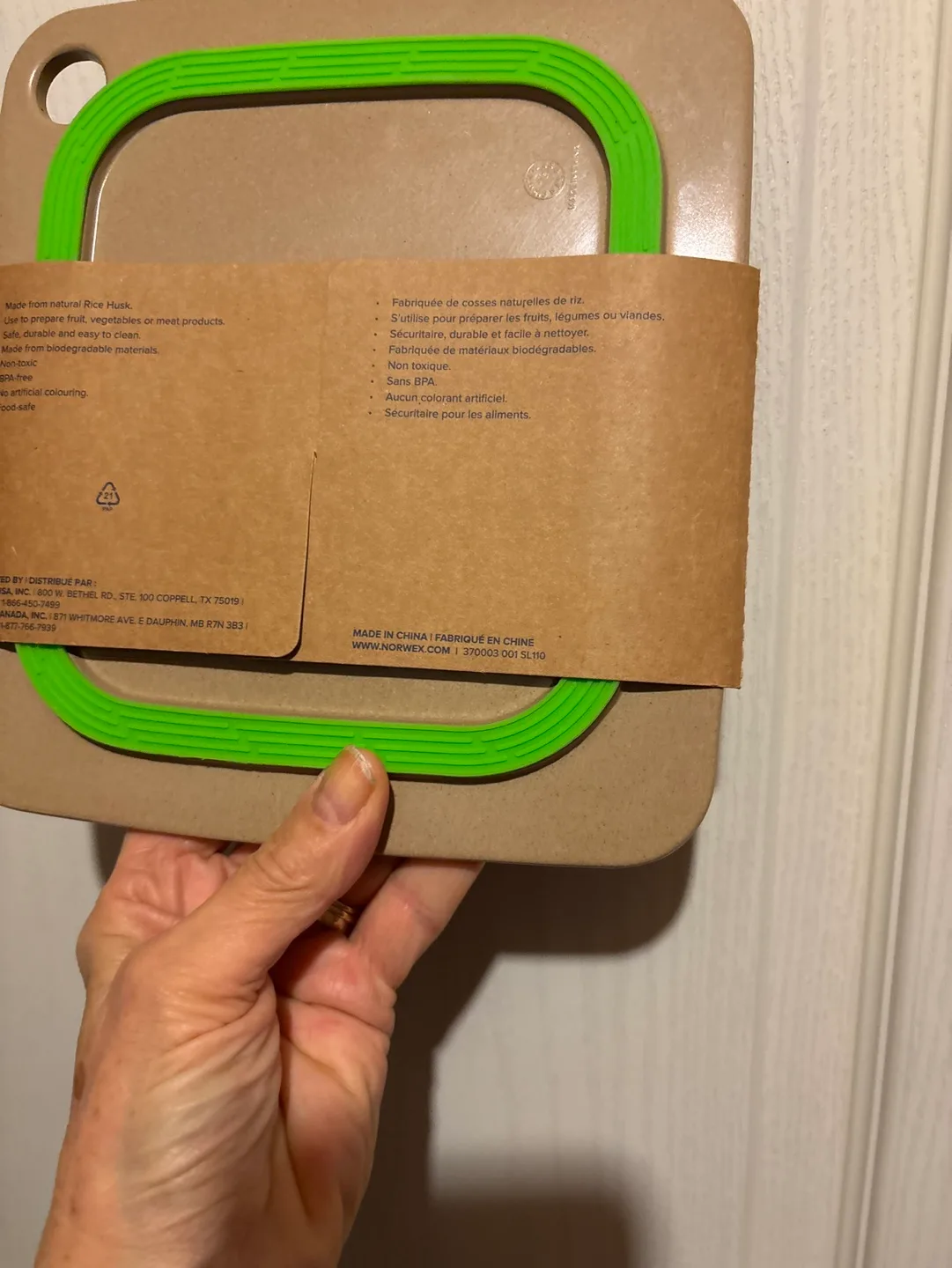 New Norwex eco-friendly mini cutting board image indicator(2)