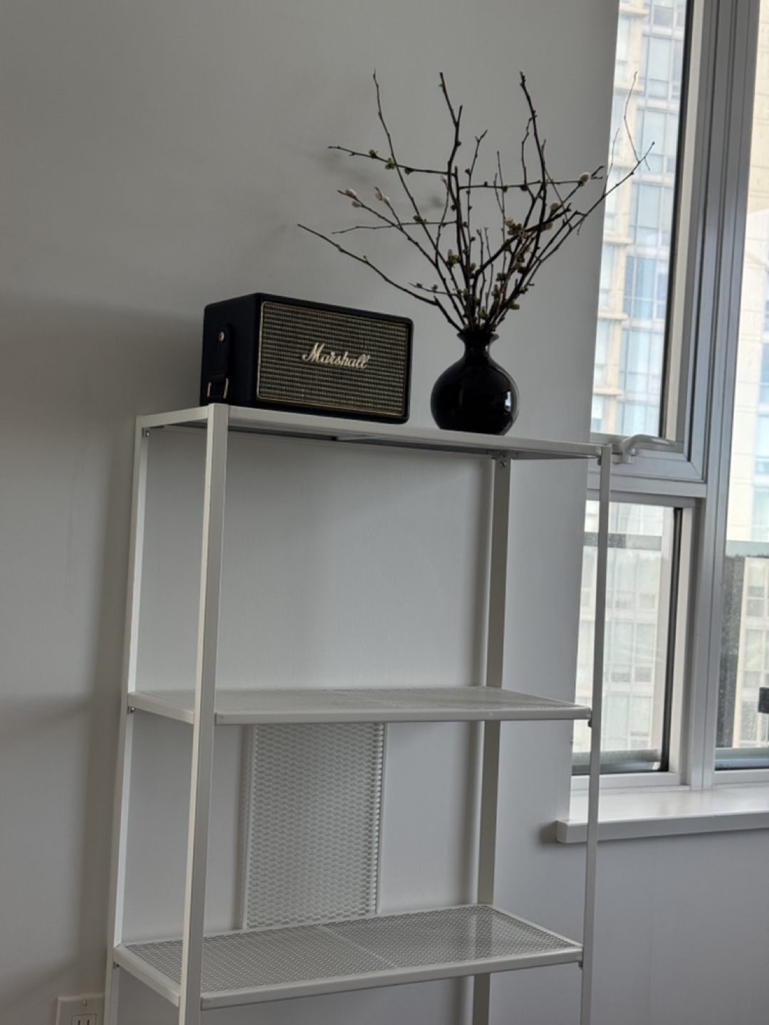 White metal shelf - photo 2