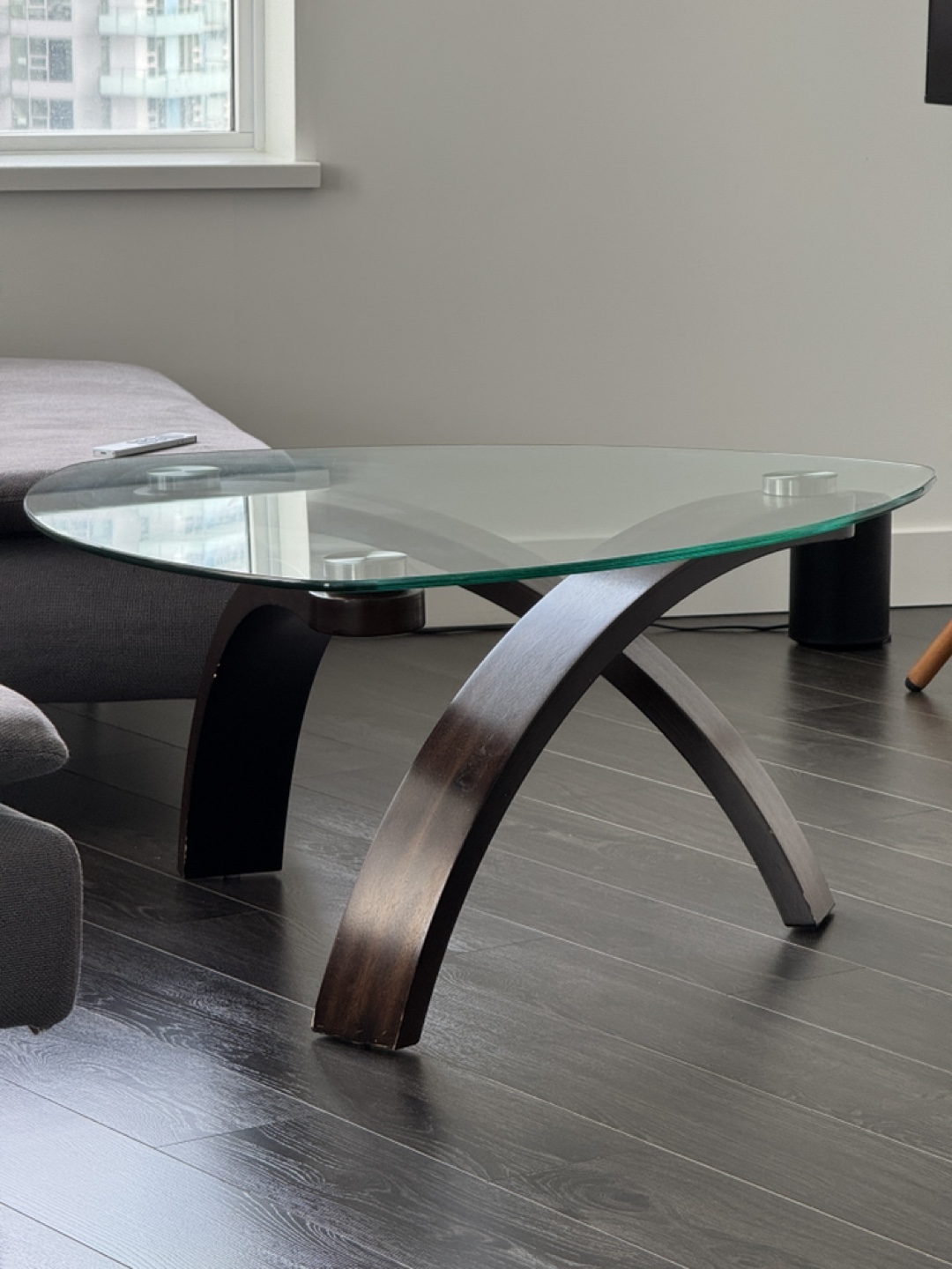George Oliver 2-Piece Glass Top Living Room Table Set - photo 3