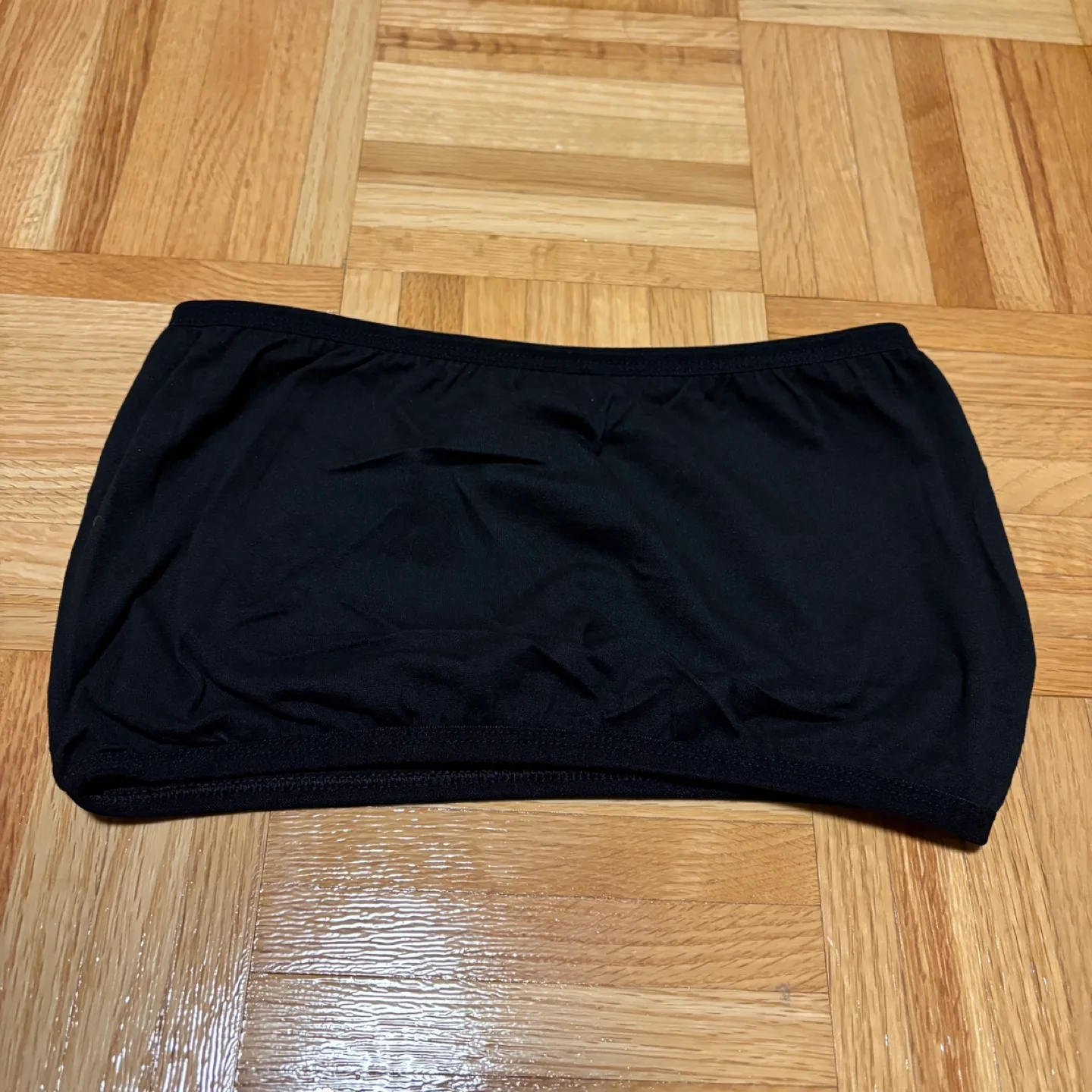 Black Bandeau/Tube Top - Small - New! image indicator(2)