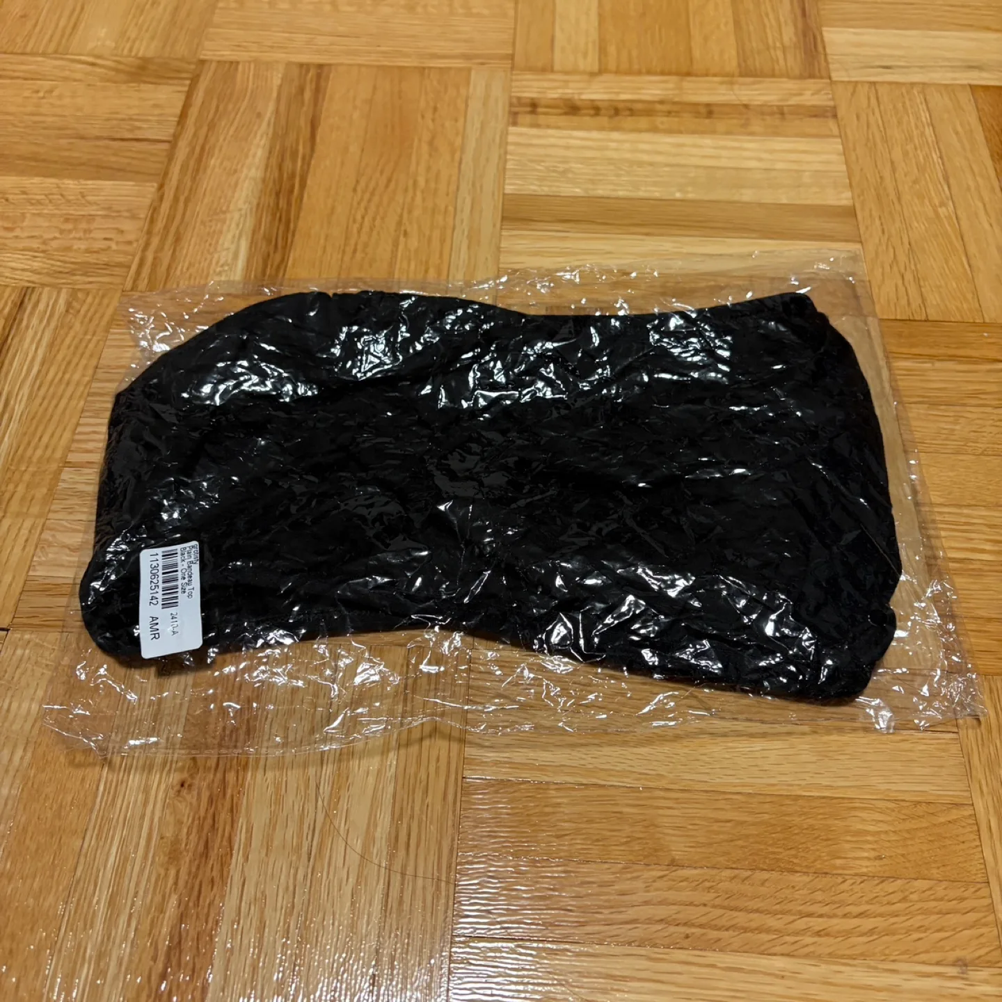 Black Bandeau/Tube Top - Small - New! image indicator(6)