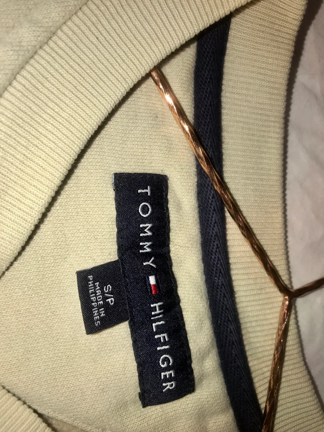 Tommy Hilfiger Beige Crewneck Sweatshirt thumbnail