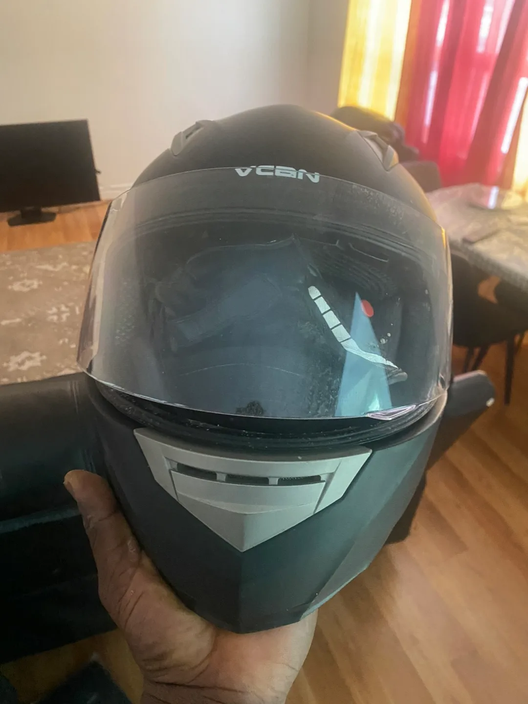 Weight plates and motorcycle helmet image indicator(4)