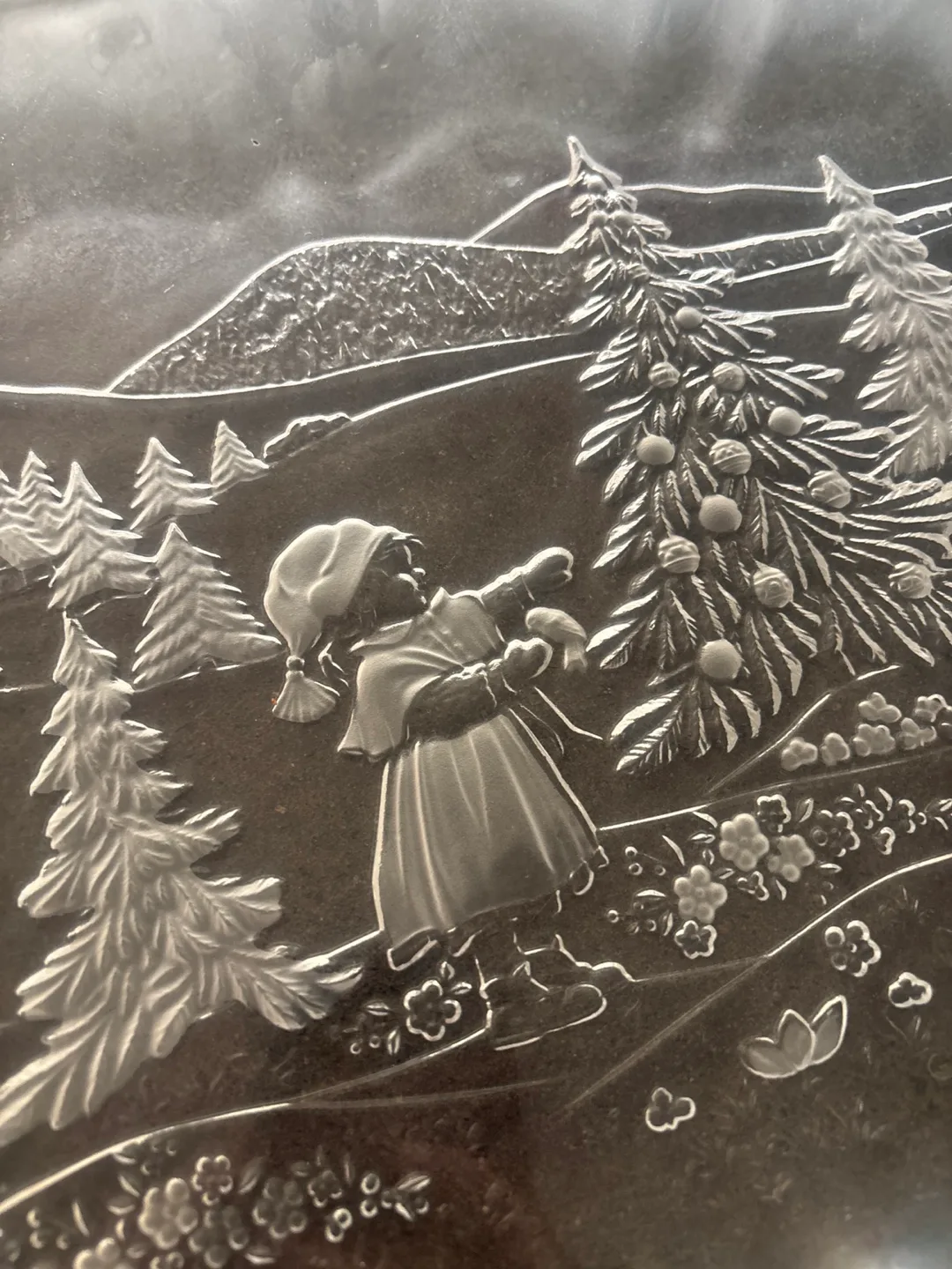 Vintage Christmas Serving Platter image indicator(2)