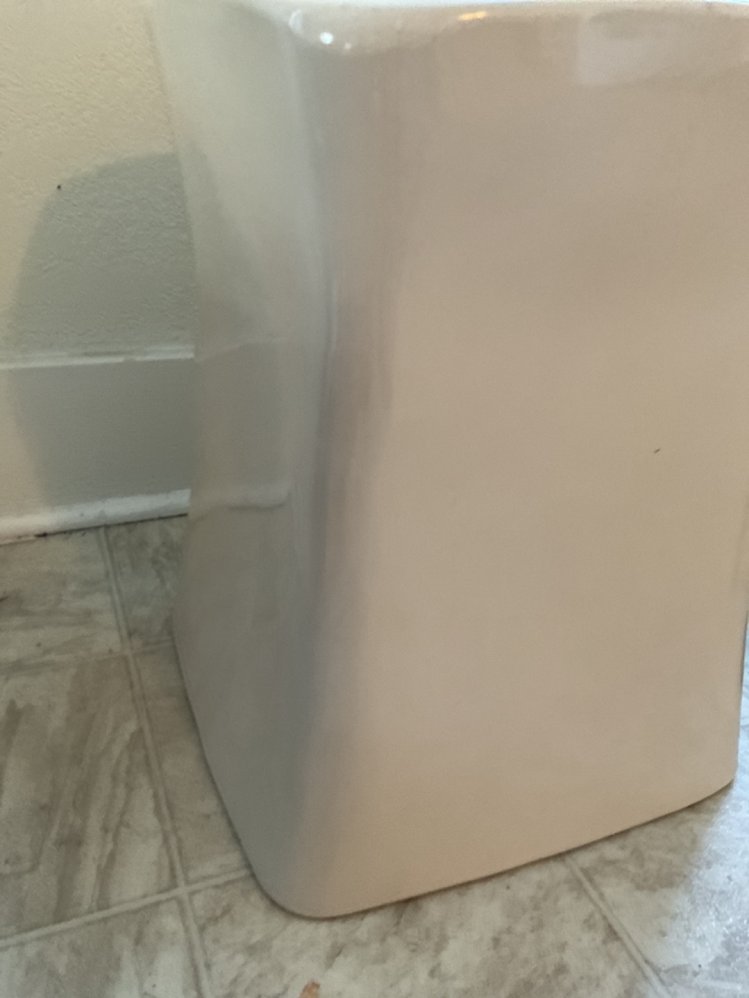 White Ceramic Shower or Vanity Designer Stool - photo 3