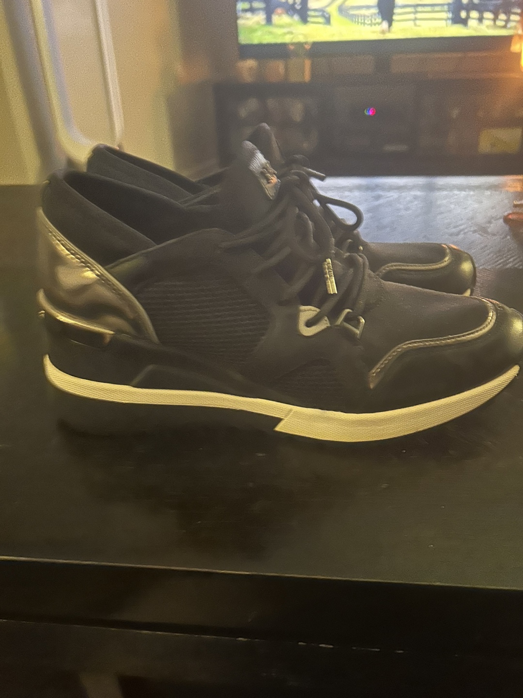 Michael Kors Black Wedge Sneakers - photo 4