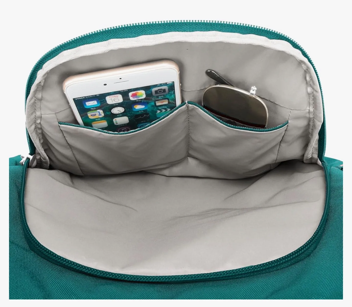 Travelon Anti-theft Classic Crossbody Bag - Spruce image indicator(7)