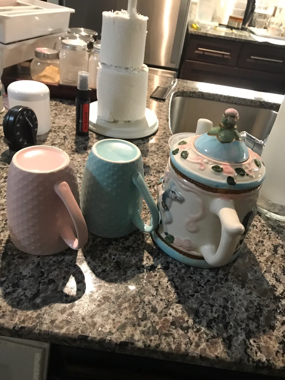 Adorable Teapot and Two Mugs Set image indicator(2)