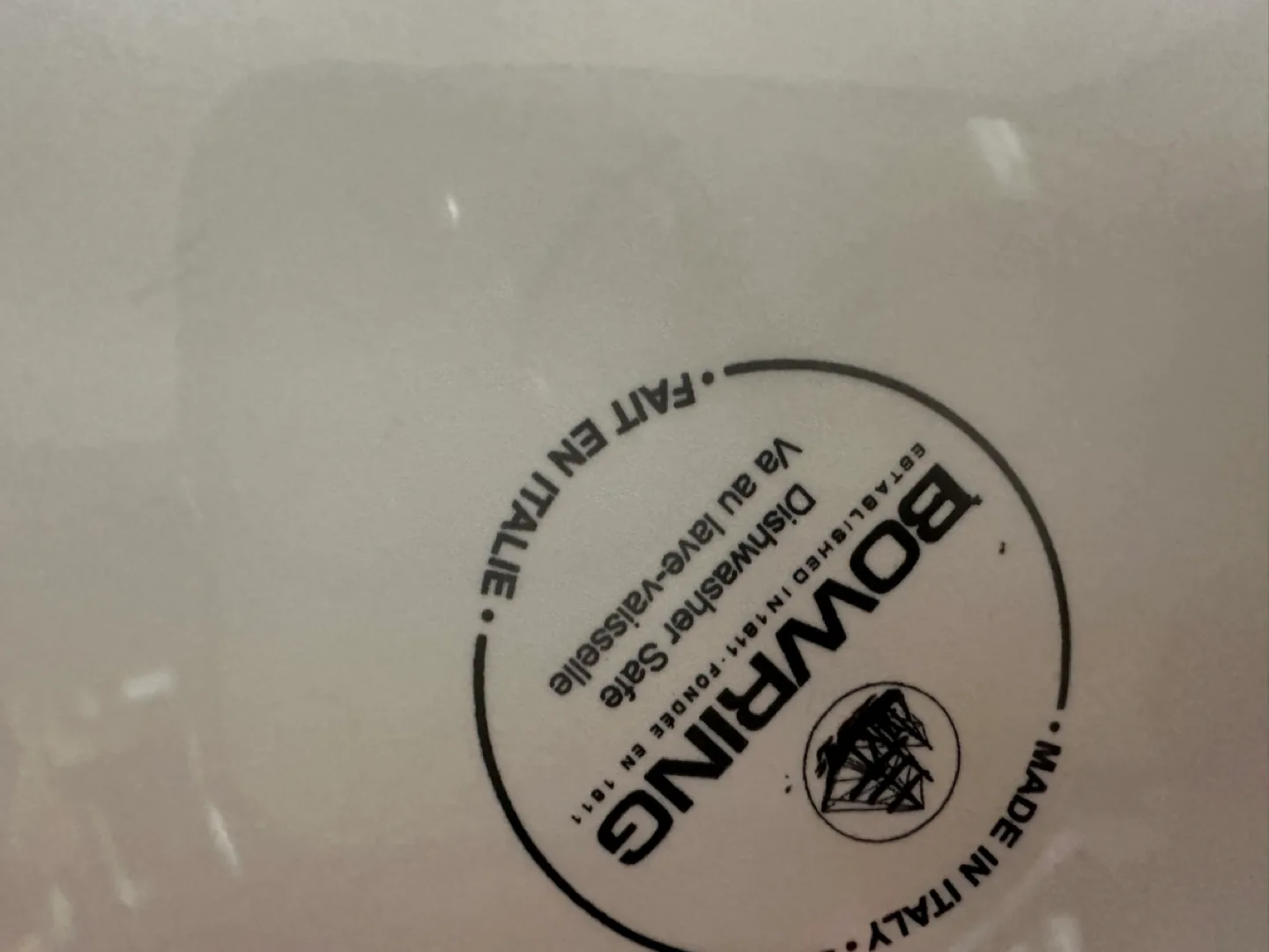 Vintage Italian Serving Bowl, Hand-painted Design image indicator(3)