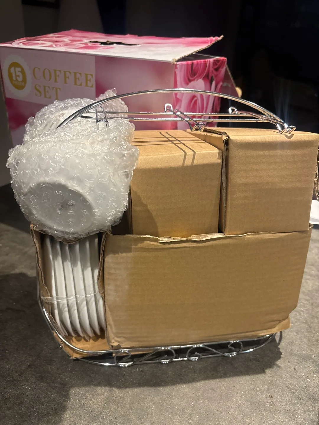 15-Piece Coffee Set - New in Box image indicator(2)