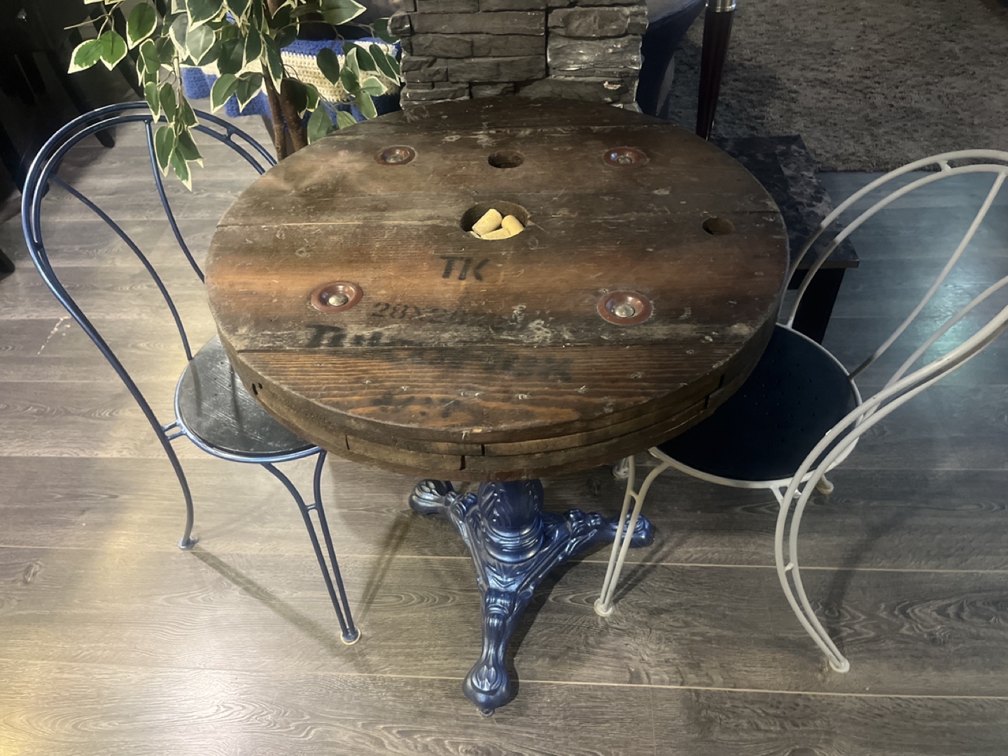 Unique Cable Reel Table
