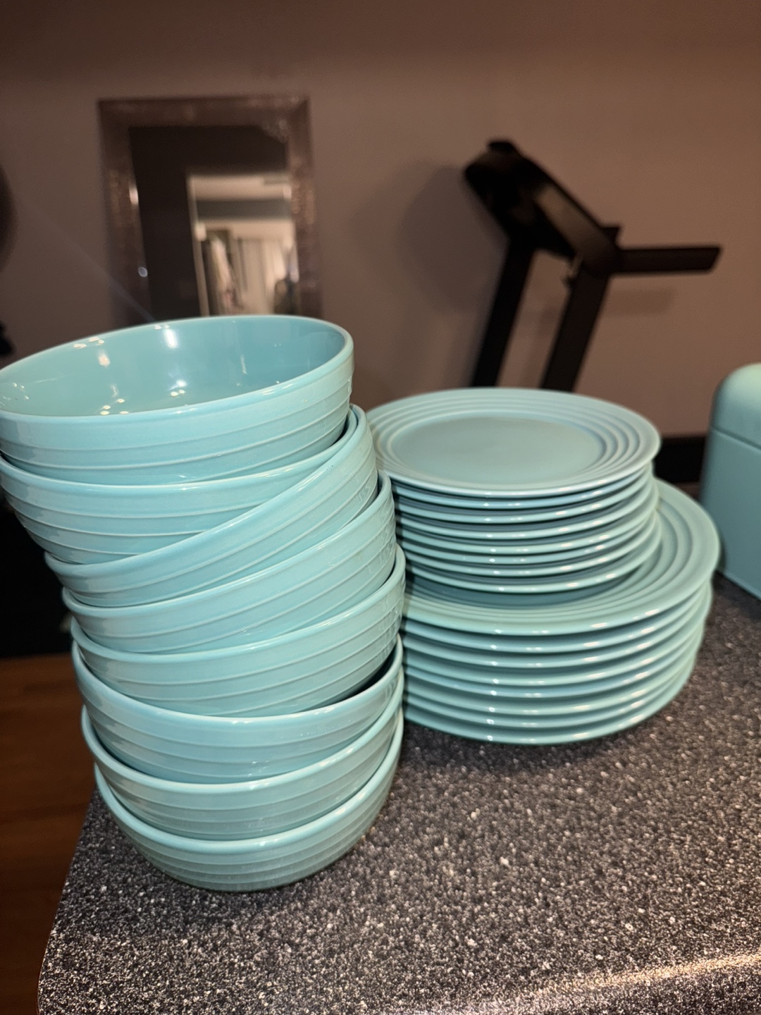 Canvas Collection Dinnerware Set - Teal - photo 2