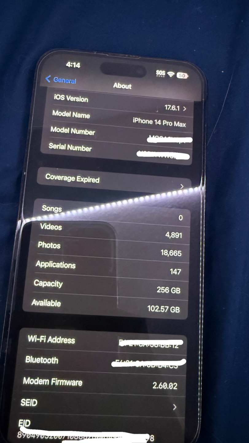 iPhone 14 Pro Max - 256 GB - Graphite - photo 3