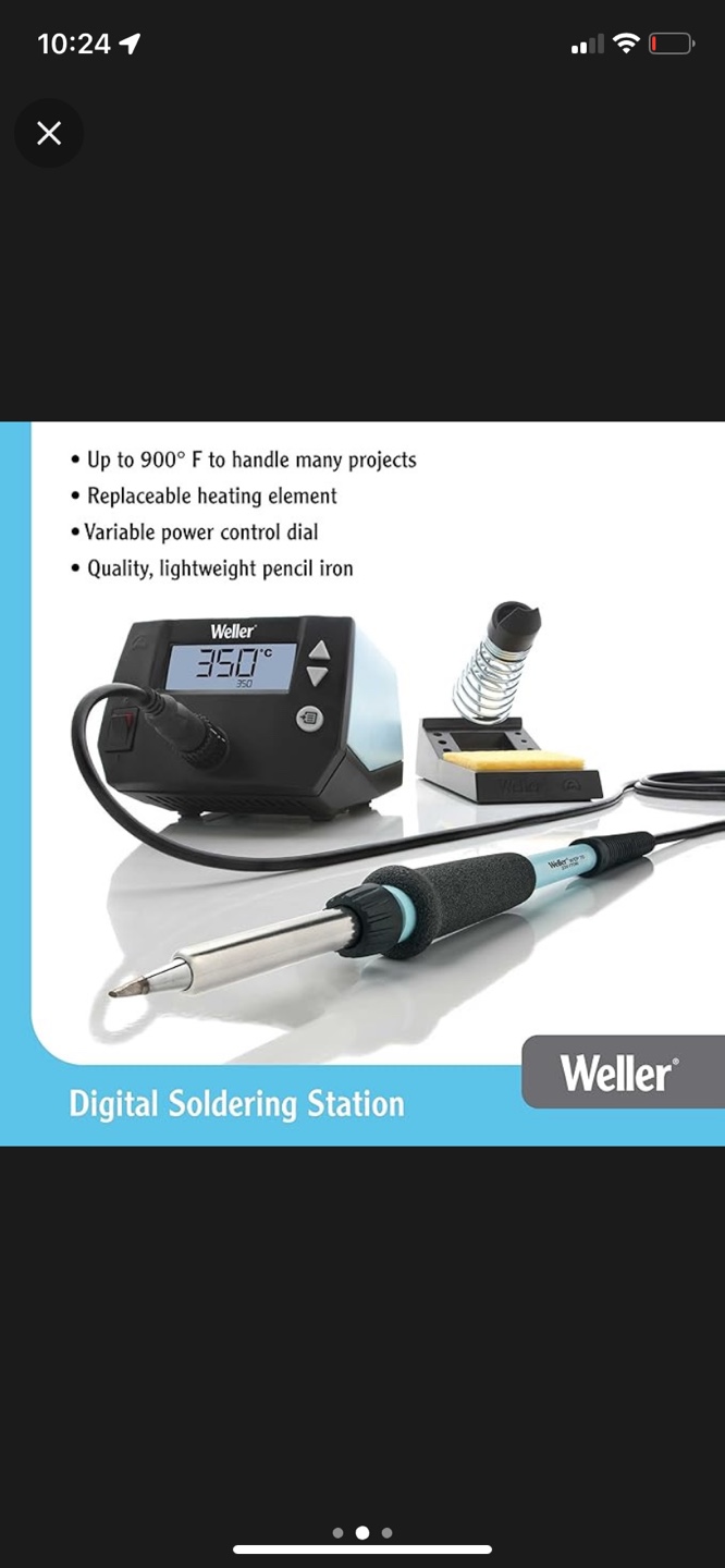 New 🏈 Weller Digital Soldering Station - WE1010NA - photo 2