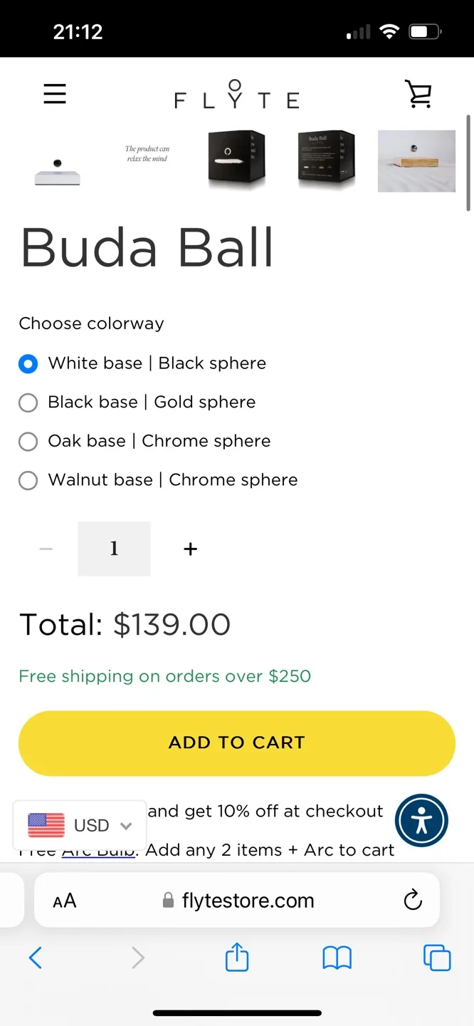 Levitation Magnet Sphere image indicator(2)