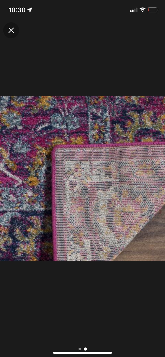 SAFAVIEH 🏈 Granada Collection 6'7"x6'7" Fuchsia/Multi GRA352D - photo 3