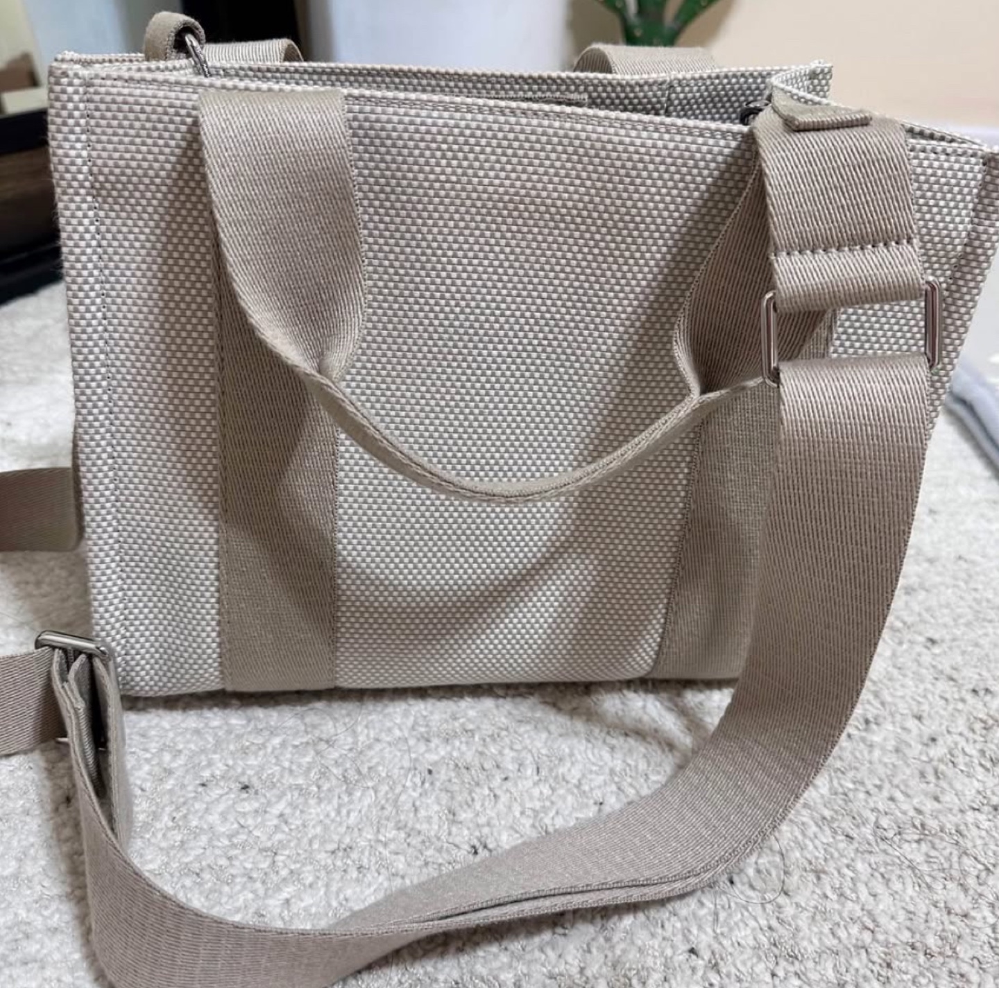 Lululemon Two-Tone Canvas Mini Tote Bag - photo 2