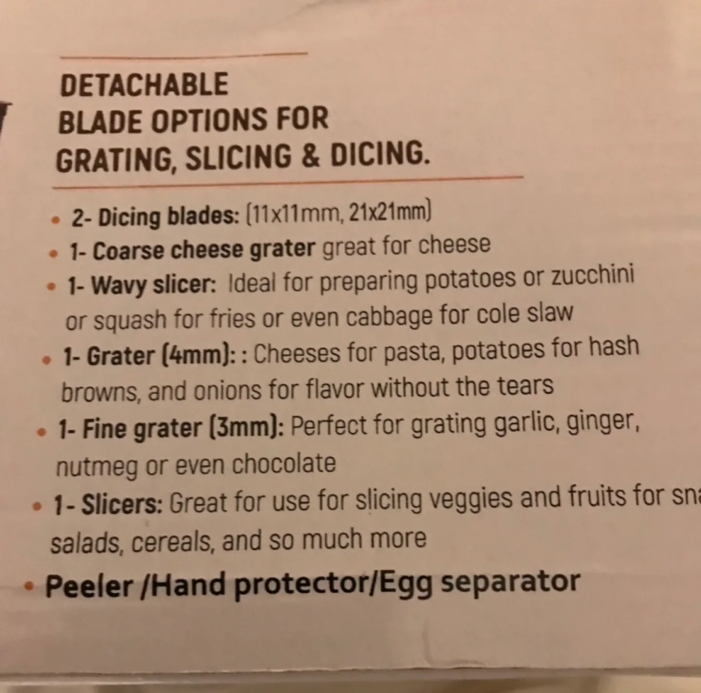 16-Piece Veggie Slicer Mandoline image indicator(2)