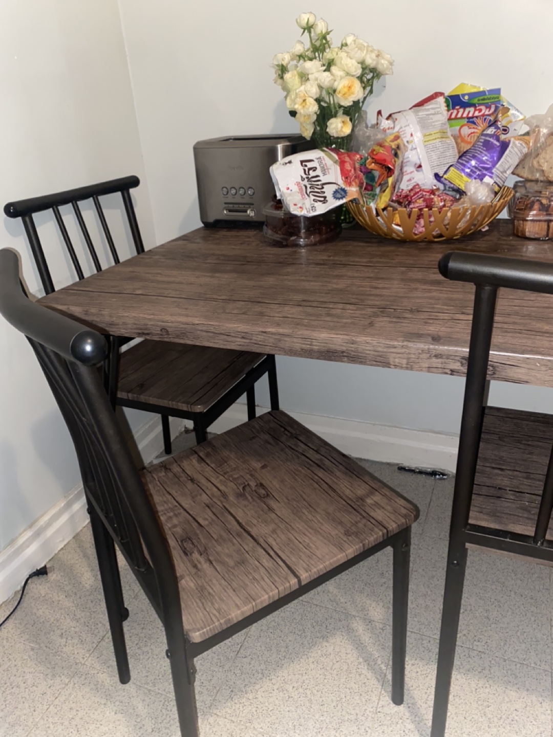 5-Piece Dining Set - Table and Four Chairs - photo 2