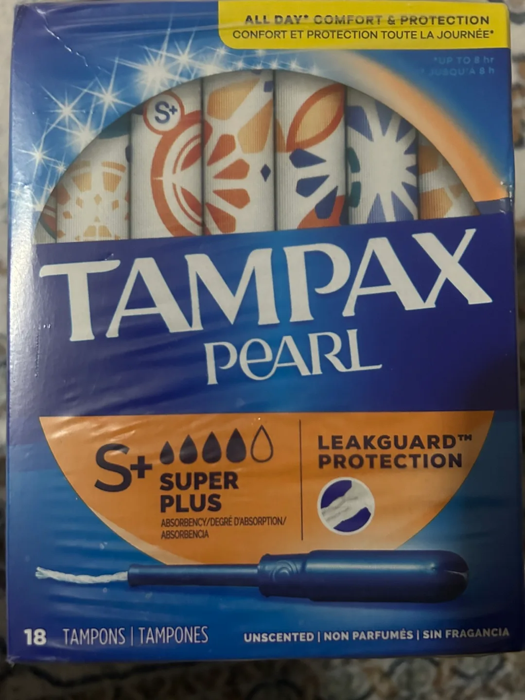 Tampax Pearl Super Plus Tampons thumbnail