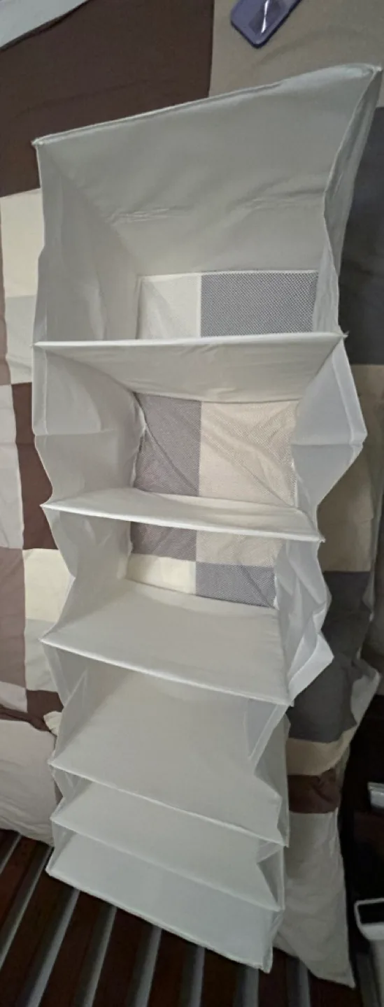 IKEA SKUBB Hanging Organiser - White image indicator(4)