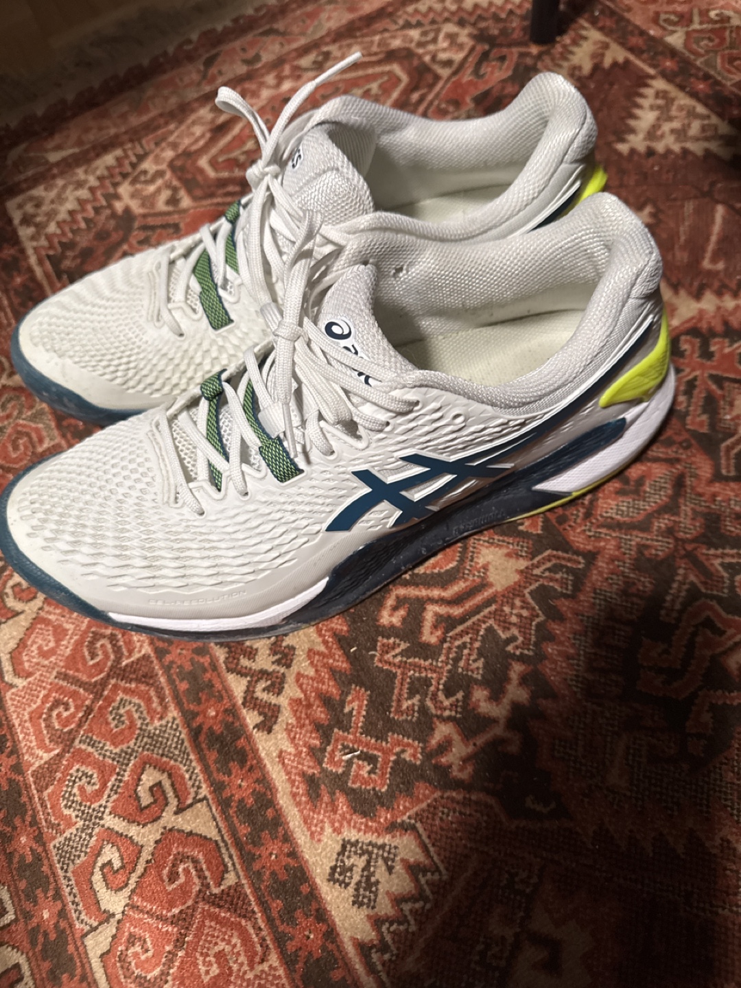 Men's ASICS Gel-Resolution 8 Tennis Shoes - Size 10 US