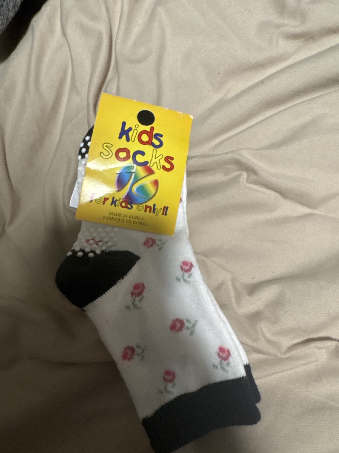 Carter's Pink Dalmatian Footed Pajamas & Kids Socks - photo 3