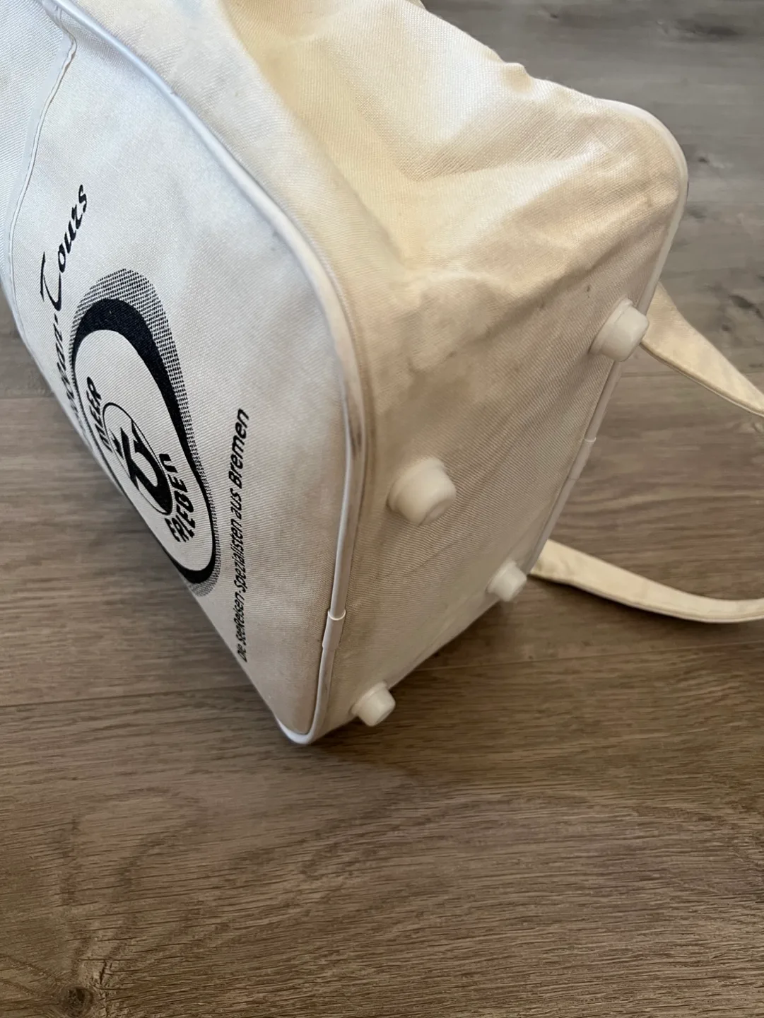 Vintage Transocean Tours Travel Messenger Bag image indicator(7)