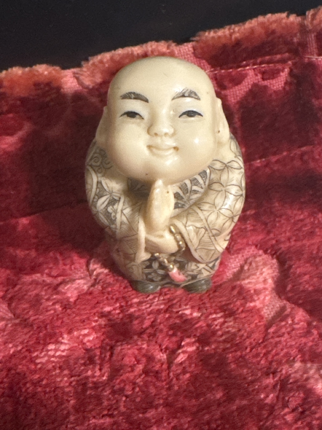 Set of Four Vintage Asian Carved Figurines - photo 2