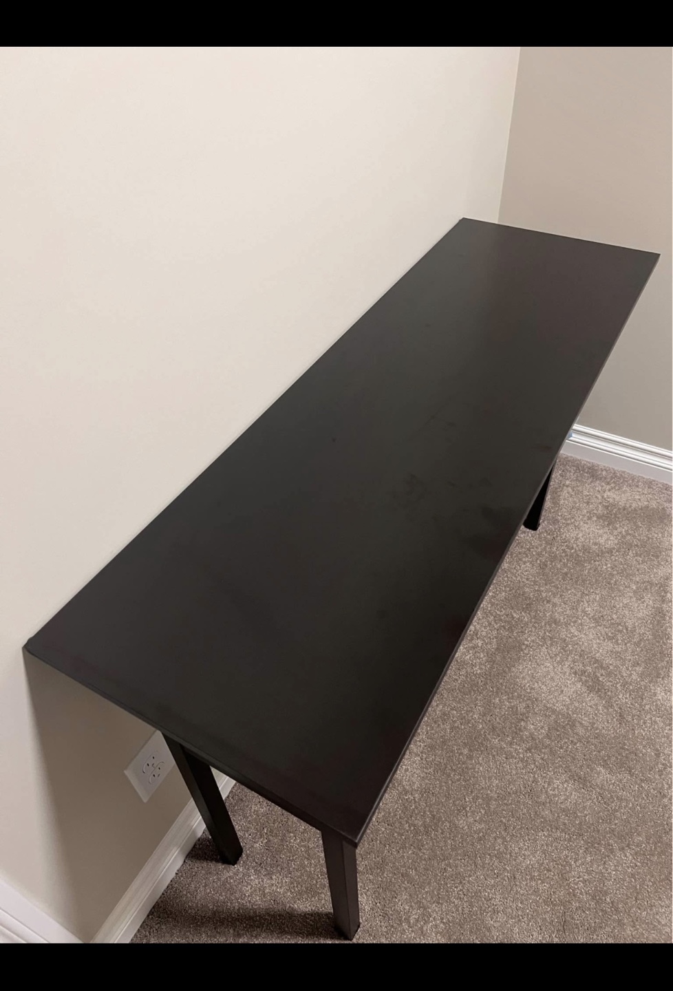 Black Console Table - photo 2