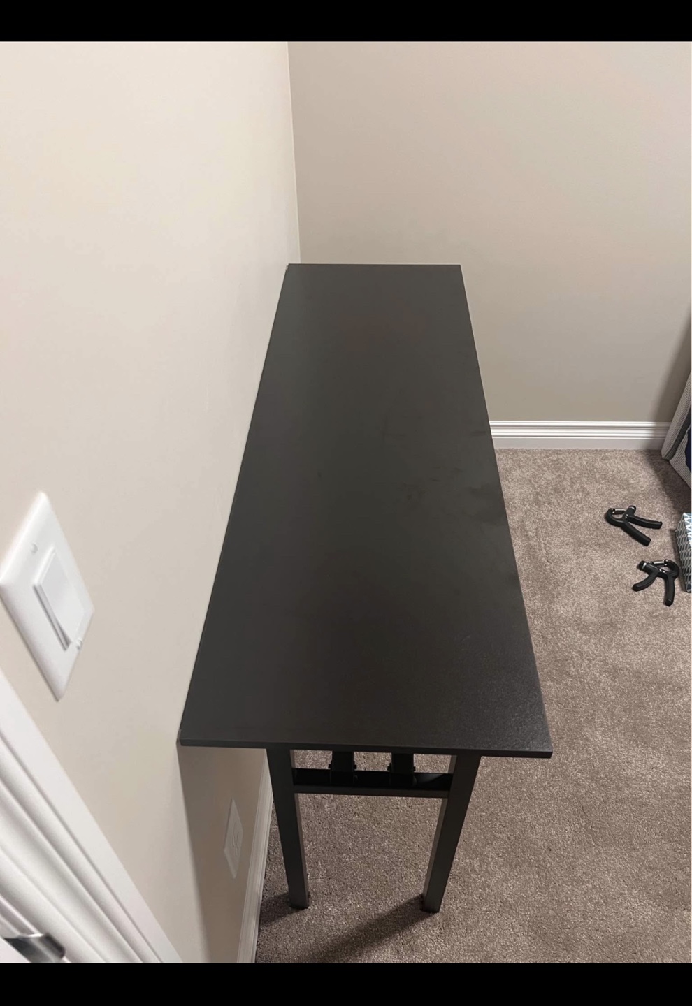 Black Console Table - photo 3