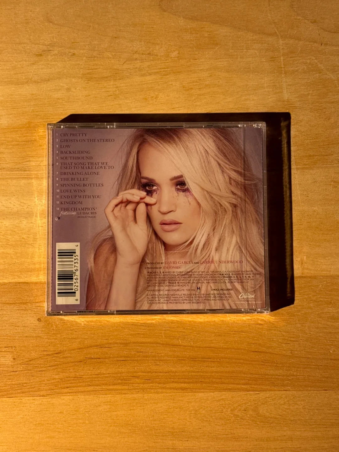 Carrie Underwood - Cry Pretty CD image indicator(2)