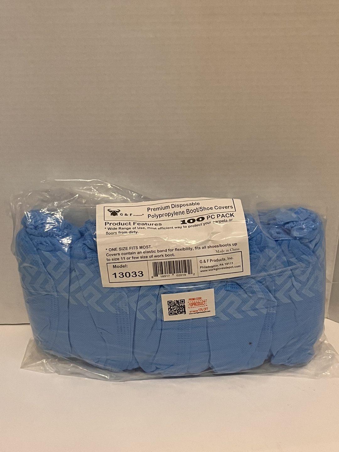 50 Pack Disposable Polypropylene Shoe Covers