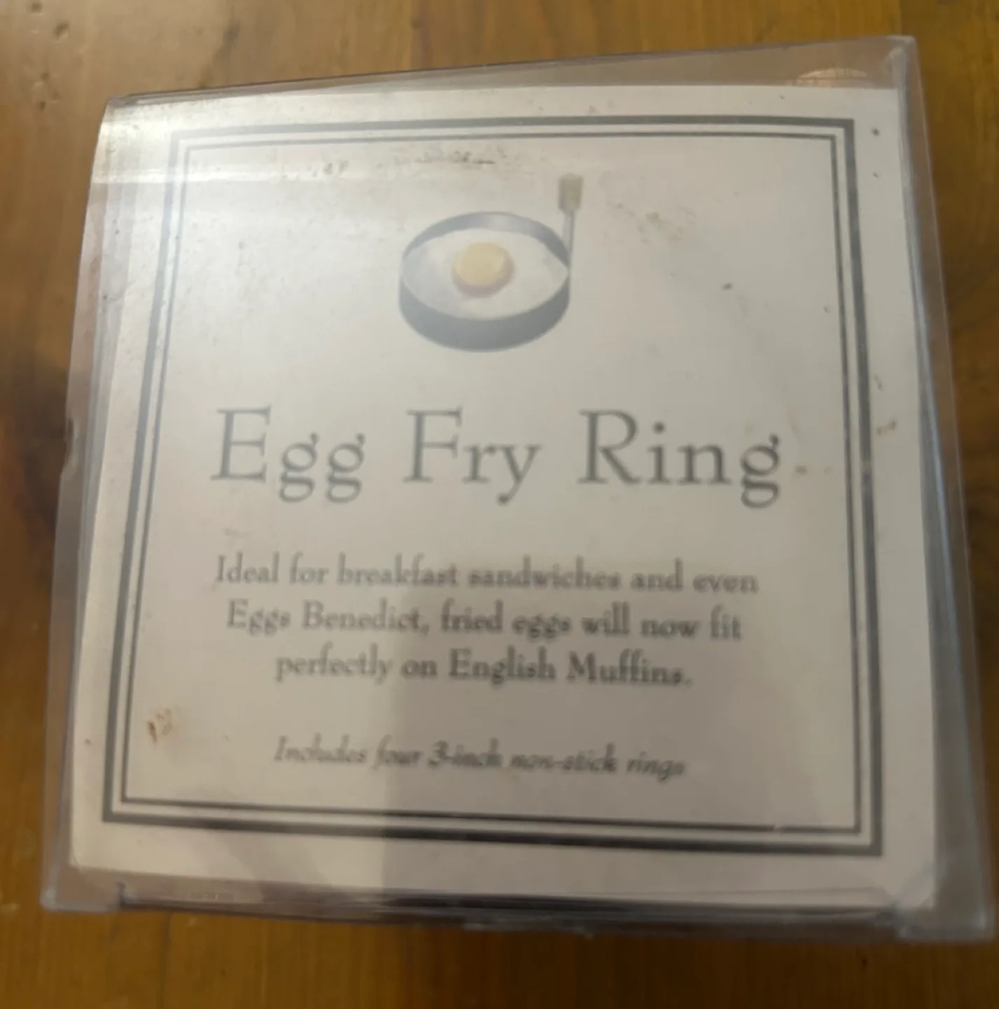 Egg Fry Ring - NEW 4-Pack of 3-inch Non-Stick Rings 🏈 image indicator(3)