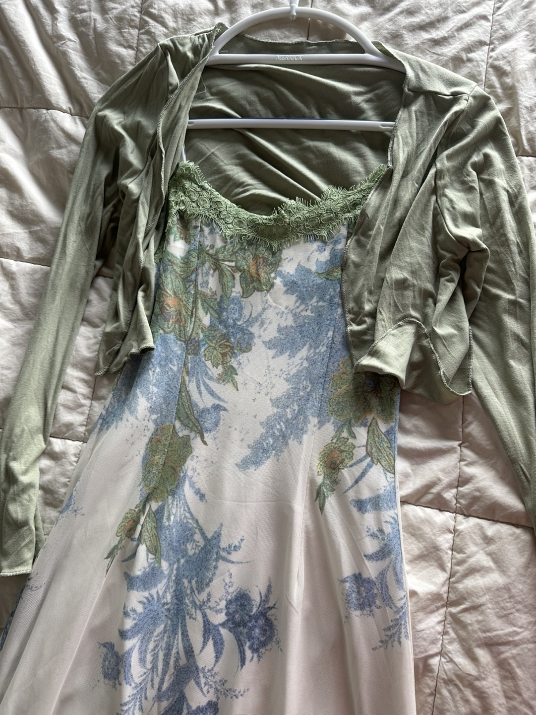 Floral Maxi Dress with Bolero