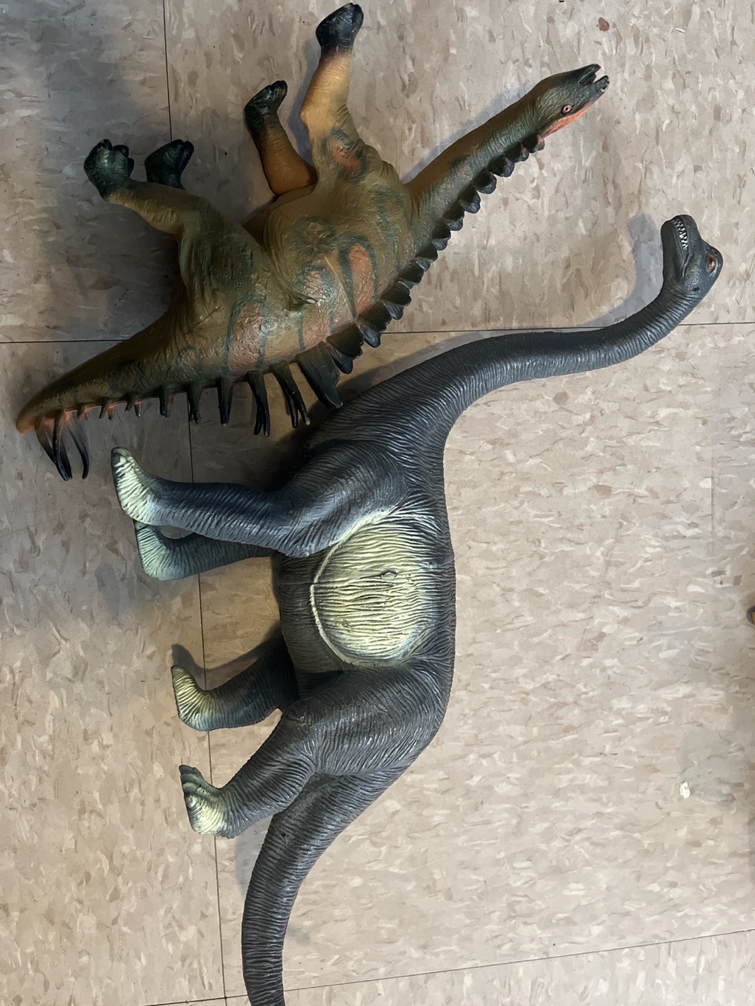 Two Vintage Dinosaur Toys