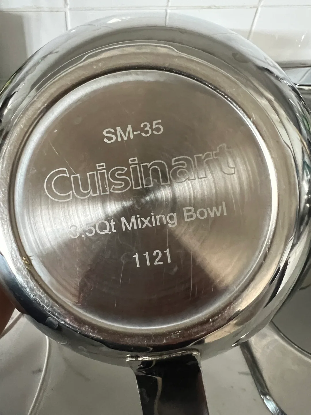 ‼️Cuisinart 3.5Qt Stand Mixer , three Attachments image indicator(3)