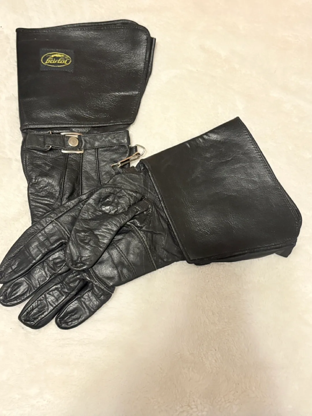 Leather Gloves   By: Vintage Ecic - Size M image indicator(2)