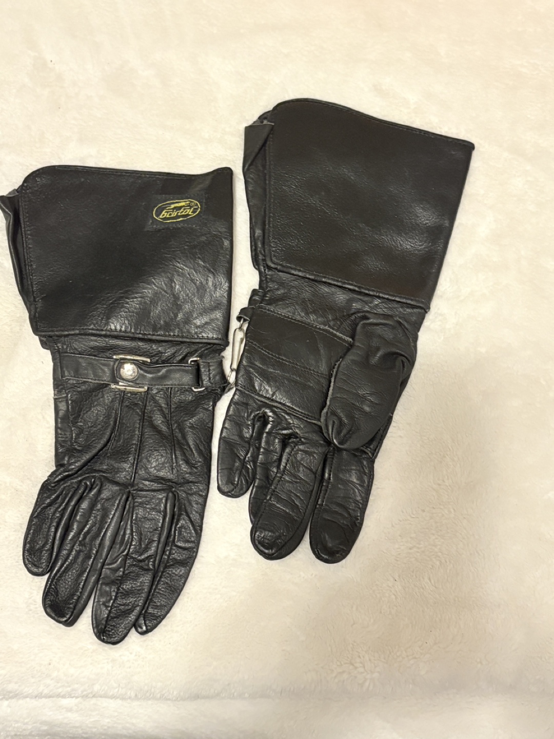 Leather Gloves   By: Vintage Ecic - Size M