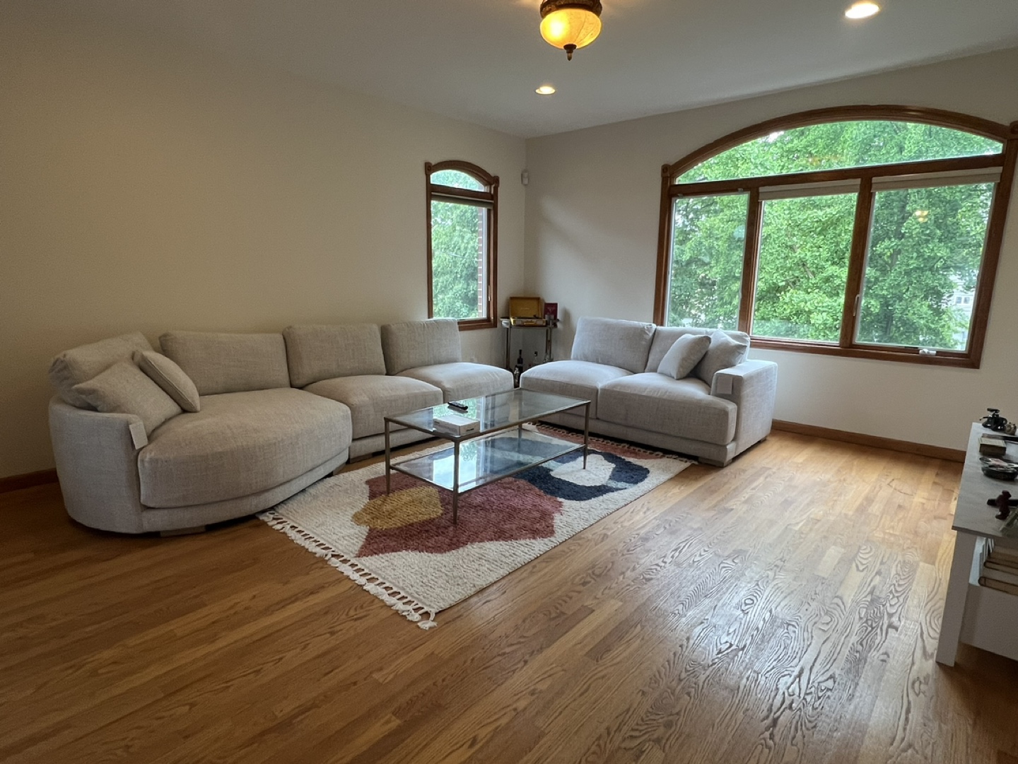 Modern Sectional Sofa - Light Grey - photo 2