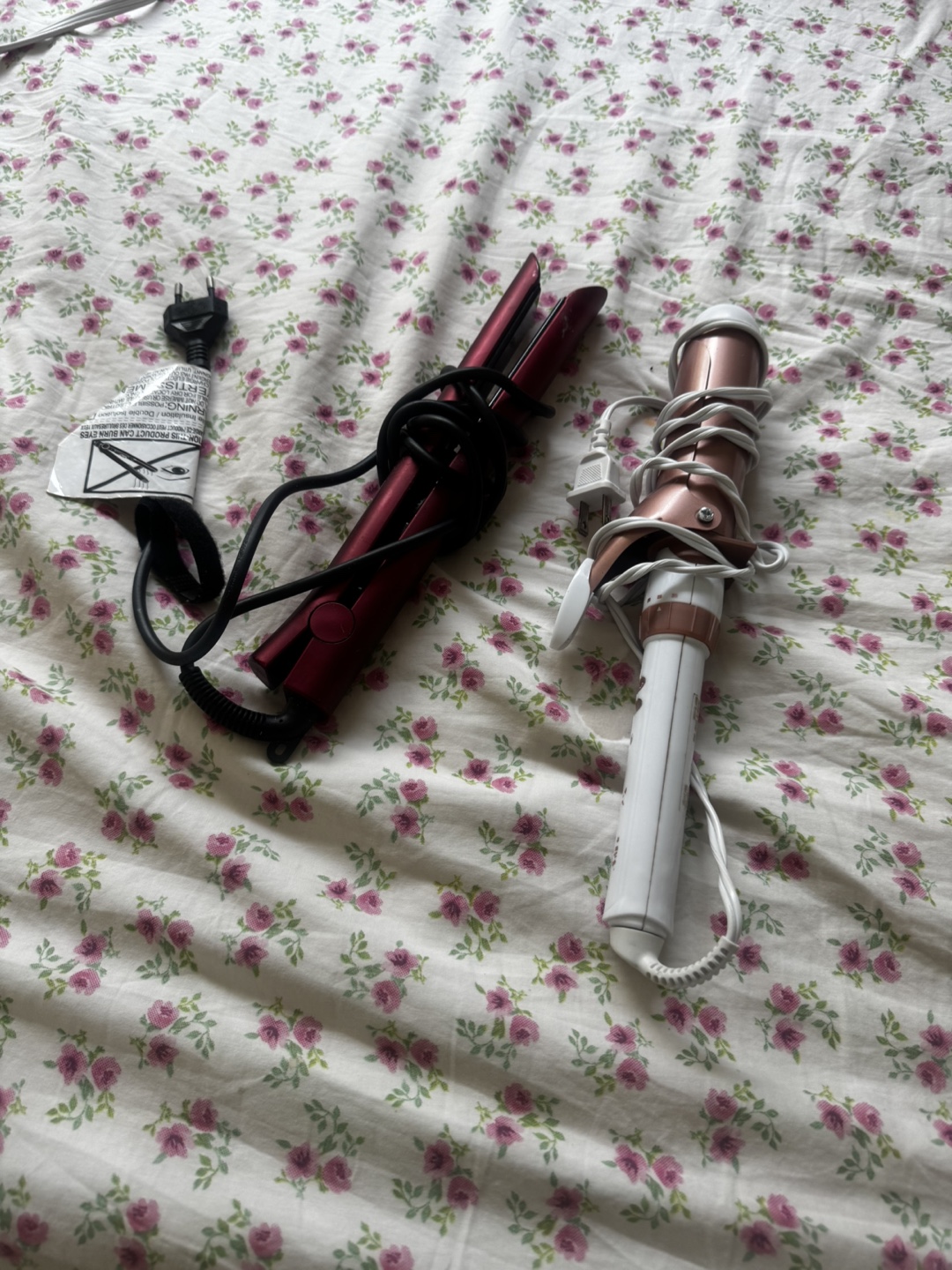Hair Straightener and Curling Wand Bundle