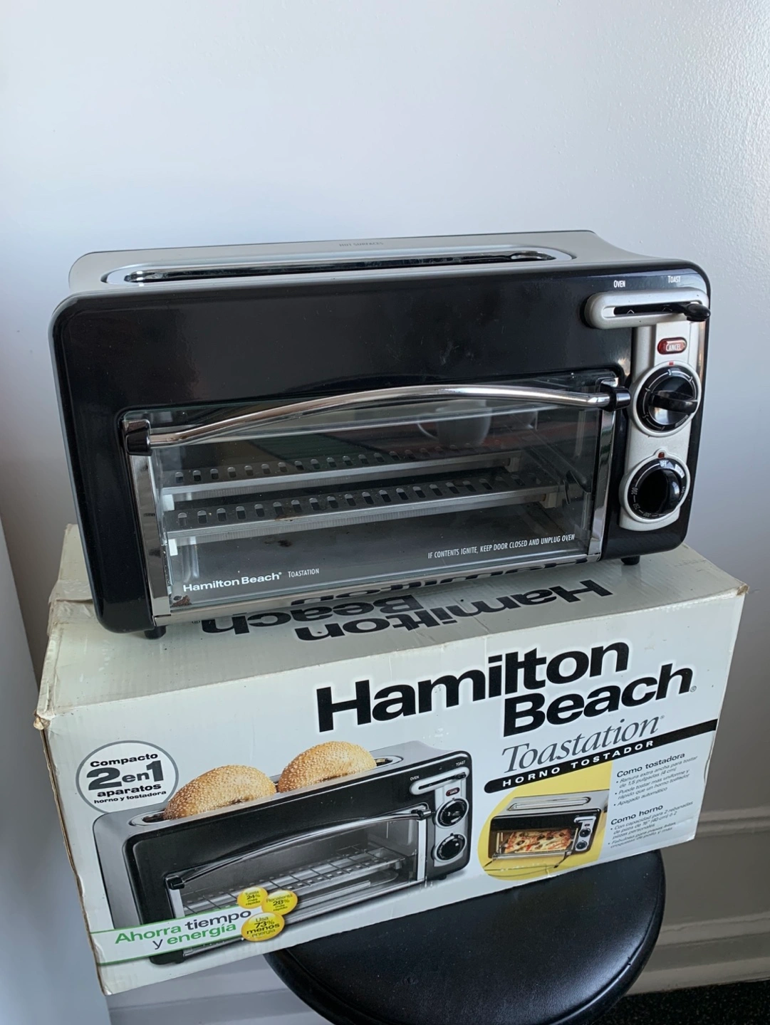 Tostadora Toastation Toaster And Oven Hamilton Beach Toastation