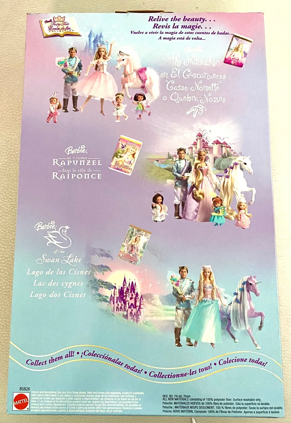 Vintage Barbie Rapunzel Princess Doll with Pascal image indicator(2)