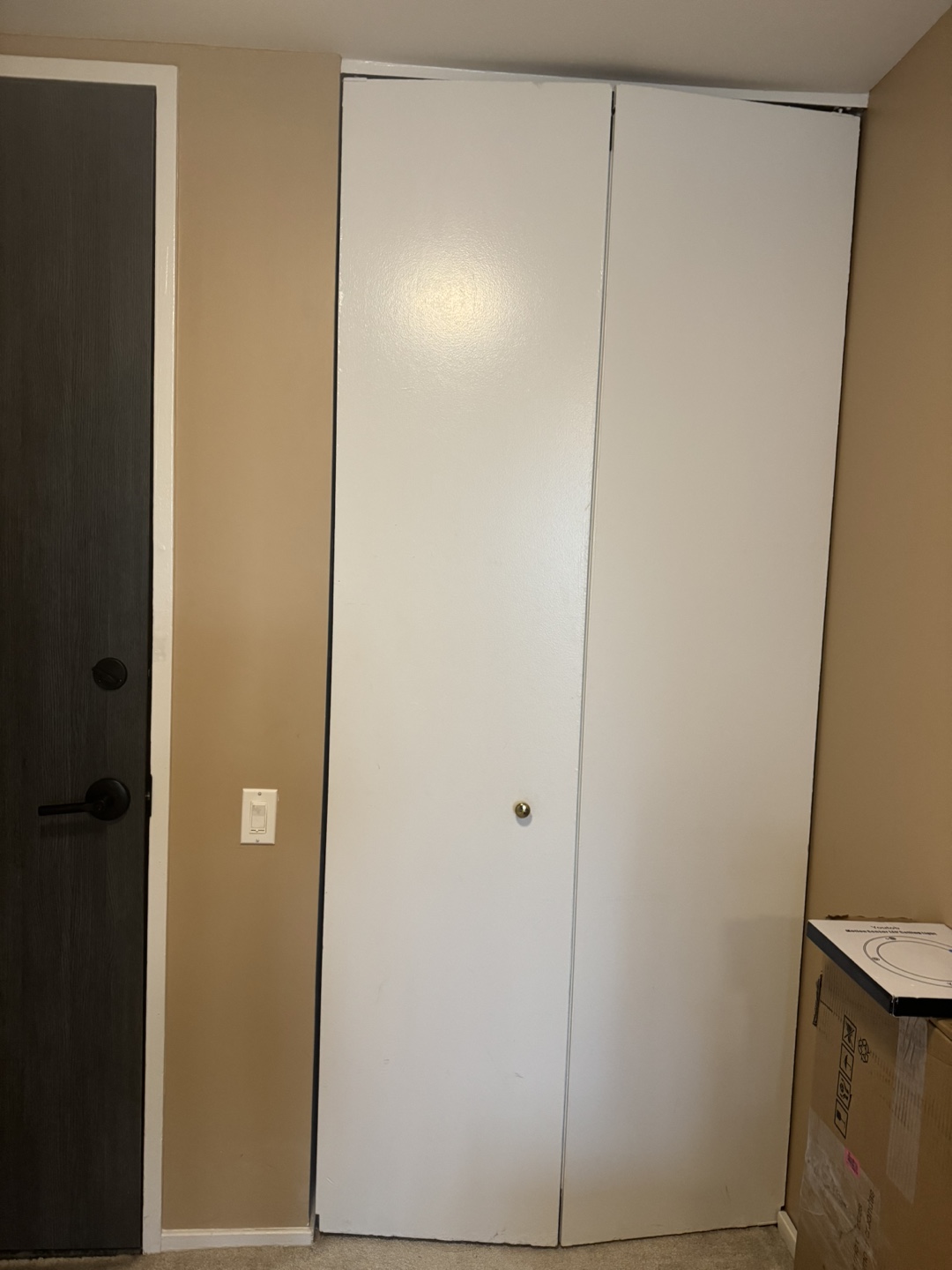 White Closet Bi- folding  Doors