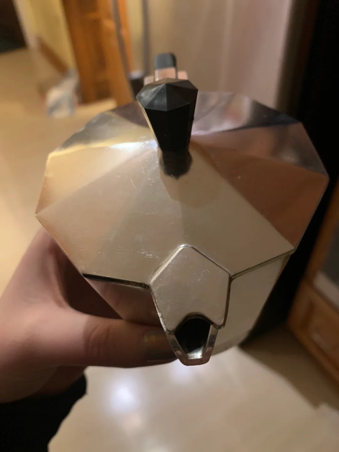 6-cup Stovetop Espresso Moka Pot (donating next week) image indicator(6)