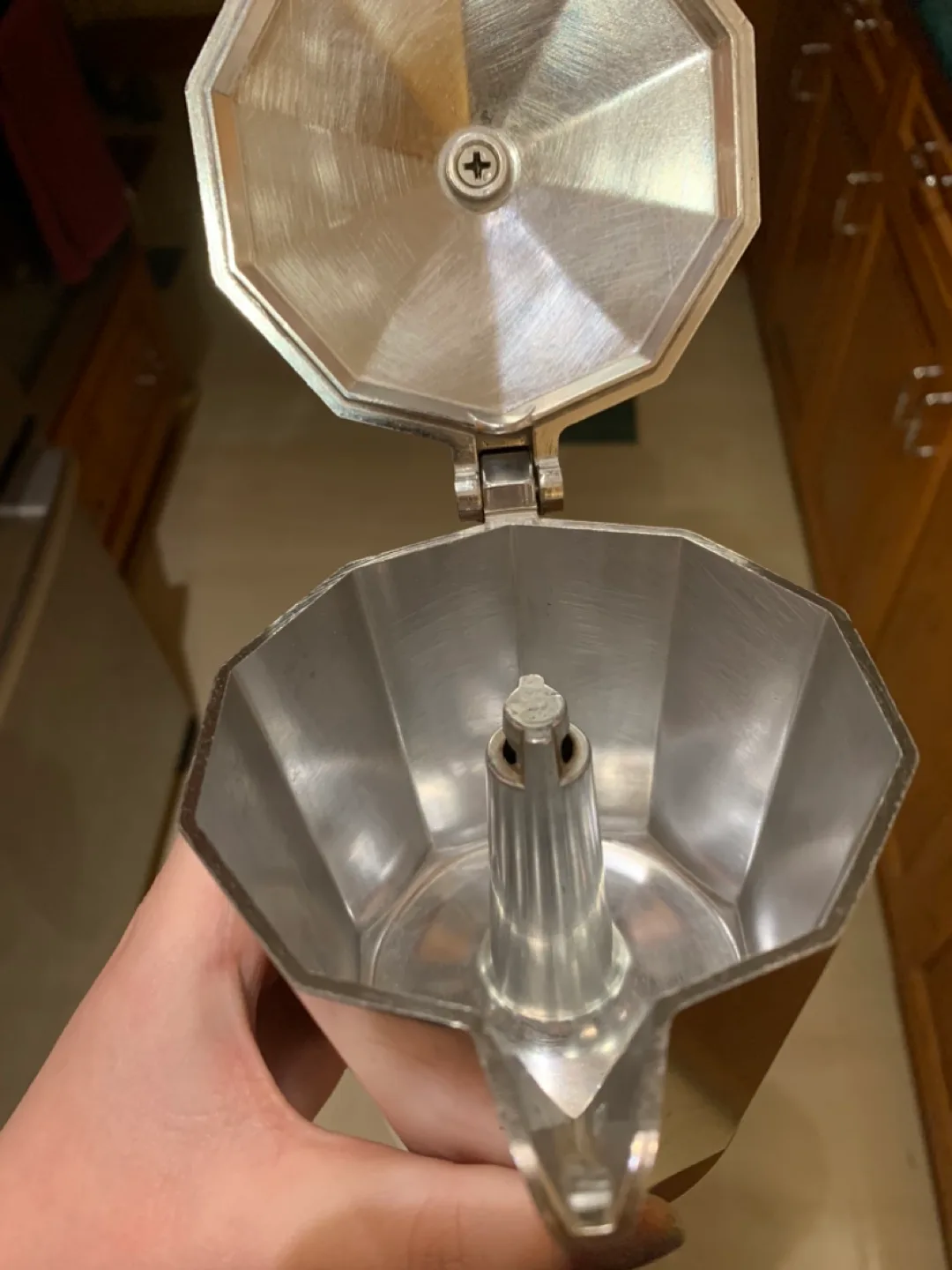 6-cup Stovetop Espresso Moka Pot (donating next week) image indicator(2)