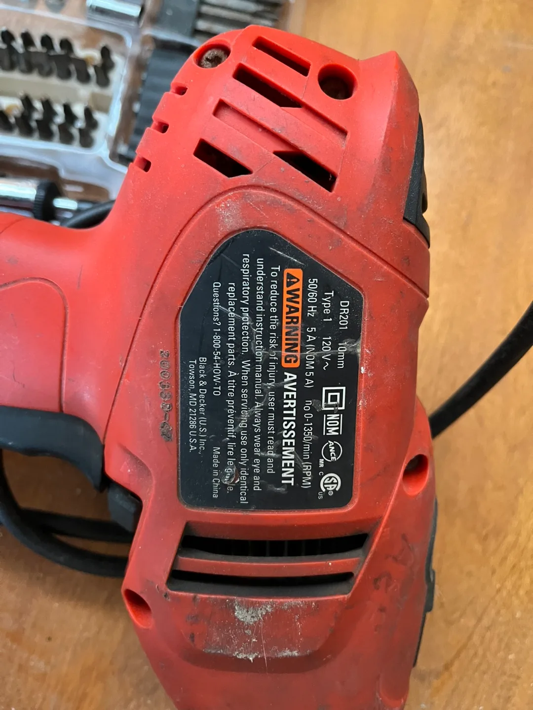 Black & Decker Cordless Drill with Accessories image indicator(3)