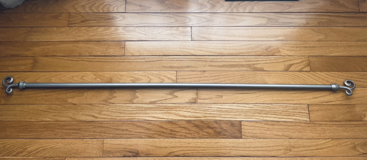 Silver Curtain Rod - photo 3