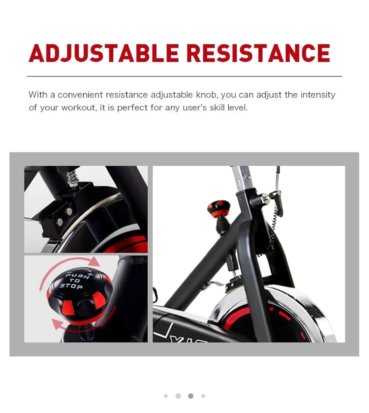 JOROTO X1S Belt Drive Indoor Cycling Bike image indicator(6)