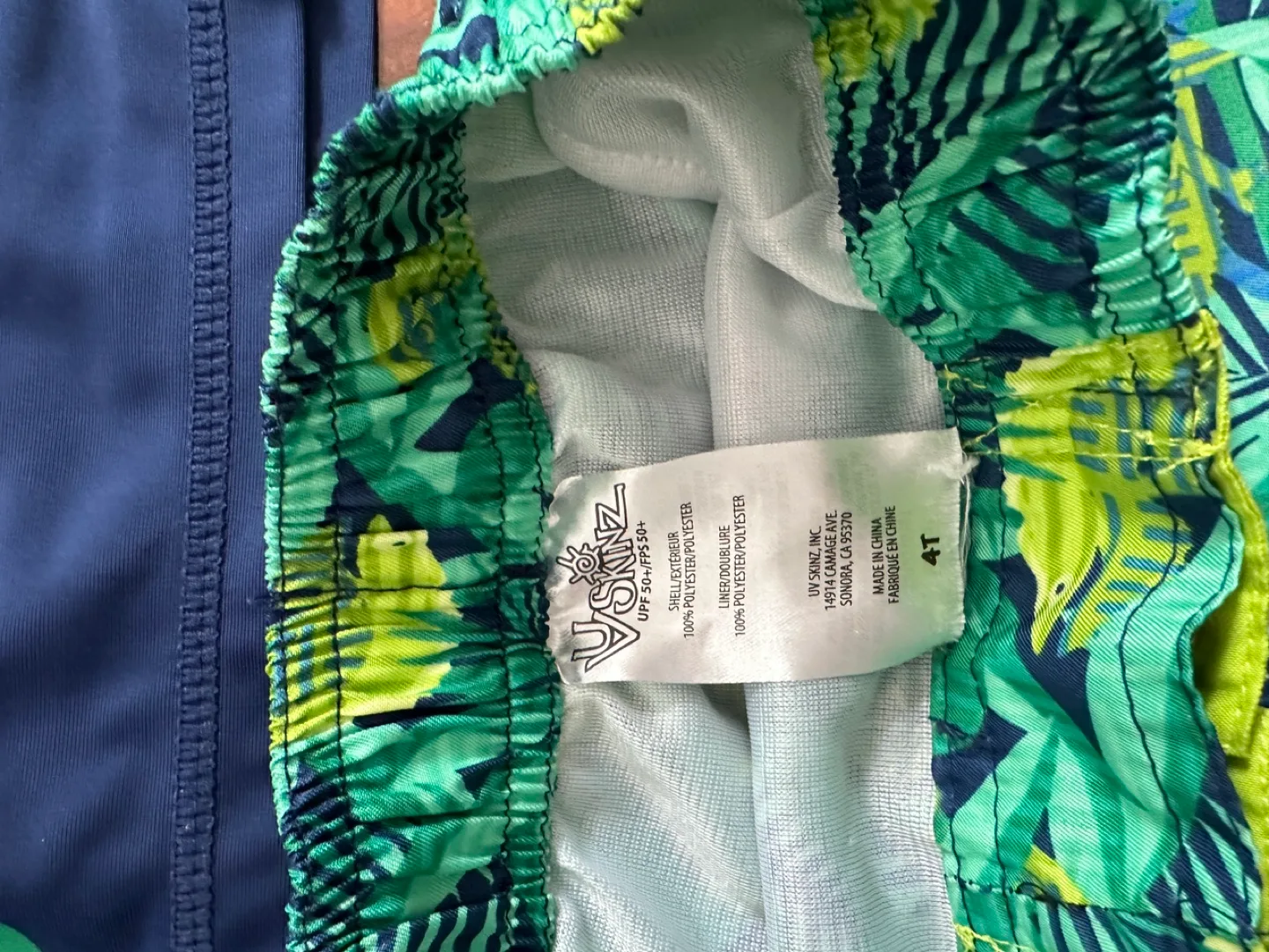 Ushi Kids Swim Set - Rash Guard, Swim Trunks & Hat image indicator(2)